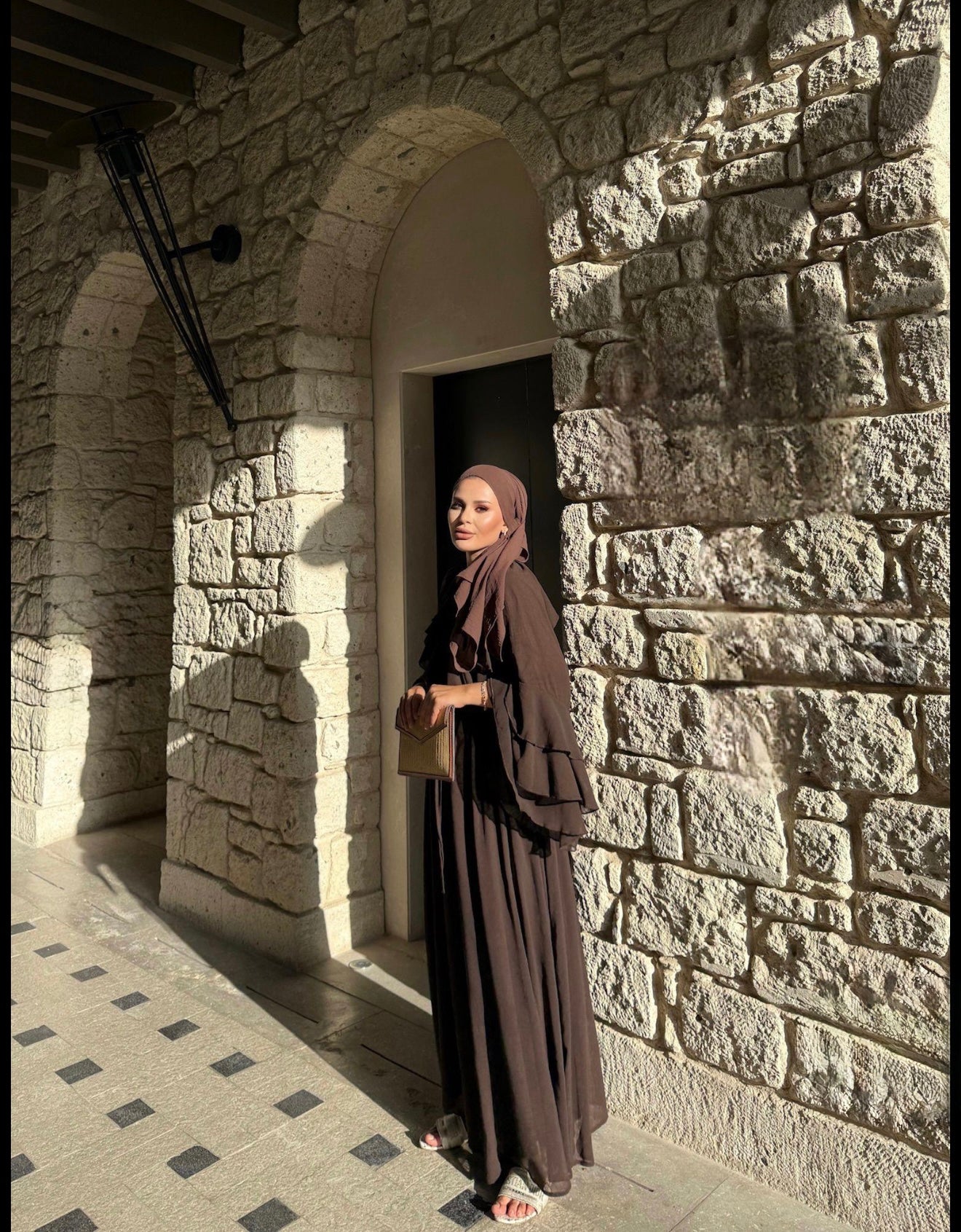 Flory Elbise-Kahve