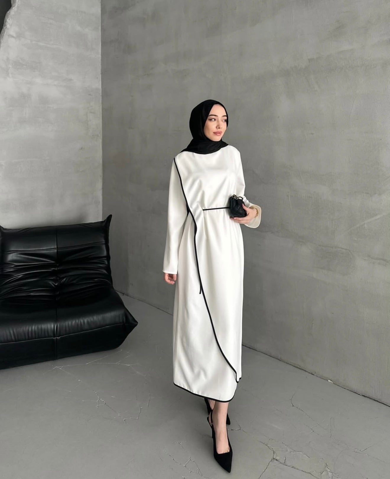 Nurella Elbise-Beyaz