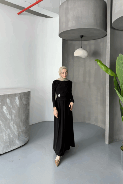 Sandy Elbise-Siyah