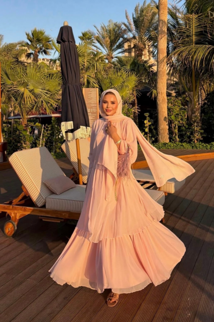 Mira Etekli Takım-Pembe