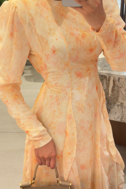 Flora Elbise- Sarı