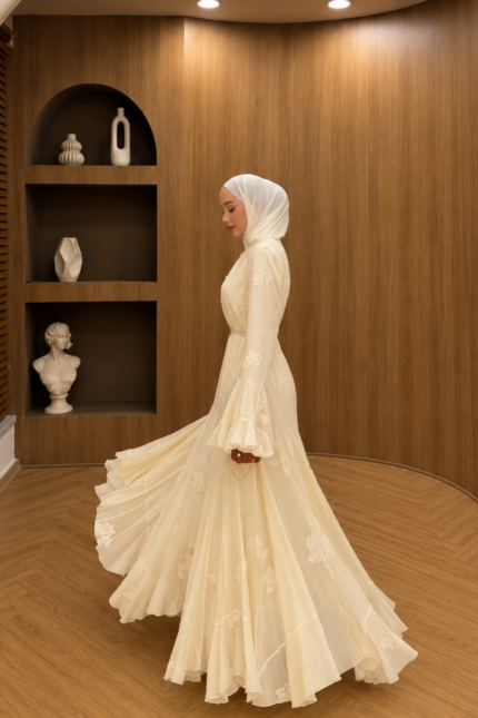 Valentina Nakışlı-Tereyağ sarısı